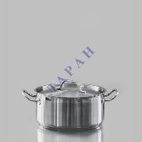 Кастрюля 5 л 24*11 см низкая с крышкой 1002241+1000241 Кастрюля 5 л 24*11 см низкая с крышкой 1002241+1000241