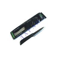 Нож керамический 73 мм с ручкой черный
