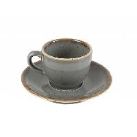 Чашка 80 мл Seasons Dark Grey с блюдцем 212109 Чашка 80 мл Seasons Dark Grey с блюдцем 212109