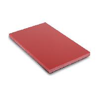 Доска разделочная красная 50X30X1,5 см